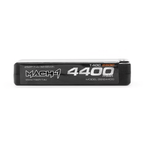 MACH-1 FACTORY XTREME 4400 MAH 7.6V LIHV TITANIUM SERIES 2S SHORTY