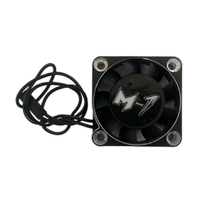 MACH-1 RACING // ALUMINIUM FRAME MOTOR // 30MM COOLING FAN BLACK SILVER