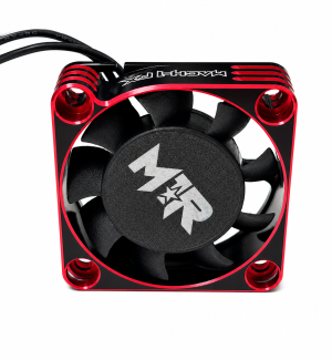 MACH-1 RACING // ALUMINIUM FRAME MOTOR // 40MM COOLING FAN BLACK SILVER