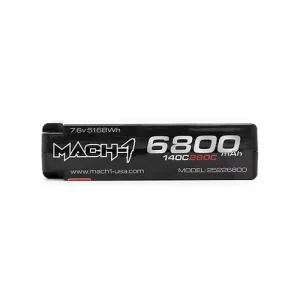 MACH-1 RACING // 6800MAH 7.6V LIHV TITANIUM SERIES SHORTY